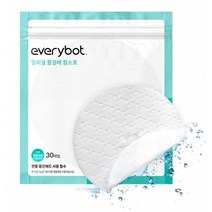 에브리봇 일회용 물걸레 청소포 (엣지2 쓰리스핀 쓰리스핀 EVO), 60EA