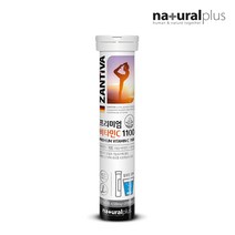 잔티바 프리미엄 발포 비타민 C 4500mg 20정 (내츄럴플러스 독일직수입), 5개