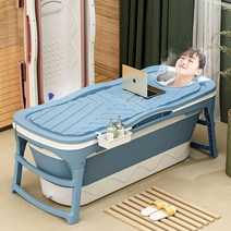 쿨샵 가정 반식욕조 홈욕조 사우나 뚜껑욕조 3사이, 쿠팡나투포 (대형)블루, 쿠팡나투포 본상품선택