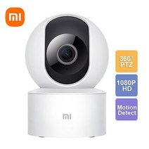 홈캠 가정용cctv 베이비캠 펫캠 스마트 카메라 SE 360 PTZ 1080P HD 베이비 감시 와이파이 웹캠 비디오 야간 투시경 AI 가정 보안 샤오미 미 스마트 카메라 가정용, Cam With 32GB_CHINA