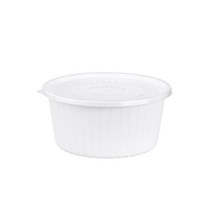 쿡앤락 고강도 감자탕용기(중) DS-313 백색 50개, 1개