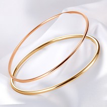 골드앤 14K 심플이지 뱅글 팔찌 소/대
