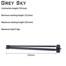 Gopro sjcam Insta360 One X2 One 360 ​​VR 카메라 액세서리 용 2m 알루미늄 합금 극 슈퍼 롱 텔레스코픽 셀카 스틱, 삼각대