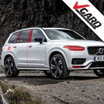 볼보XC90 PPF필름 필러 헤드라이트 도어컵 도어엣지 트렁크 주유구 보호필름 브이가드PPF, 트렁크리드+주유구커버
