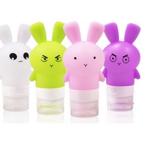 민디스 화장품 소분 실리콘 용기 공병 여행용 75ml 3p, 퍼플 퍼플 퍼플, 3개