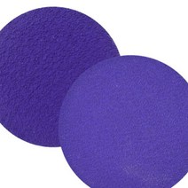 1개배송 보라 금속용 세라믹 원형천사포 100MM 40방 샌딩사포 금속사포, 120방