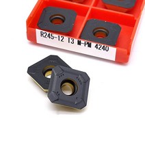 R245-12 T3 M PM4225 PM4240 Carbide insert lathe tool machining milling cutter steel parts, 01 RED_02 R245-12 T3 PM4225