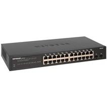 넷기어 GS324T [스위칭허브/24포트/1000Mbps + 2SFP/렉마운트가능]