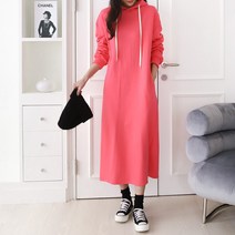 아이엠수 쭈리 롱 후드원피스