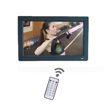 디지털액자 전자액자 전자앨범 모션 센서 HD IPS 133 인치 비디오 루프 SD USB 자동 재생 디지털 사진, 02 White_01 EU Plug