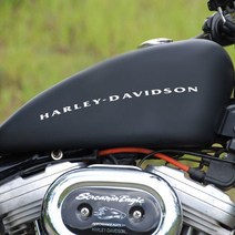 할리데이비슨 스티커 hd_82, 검정, 1개