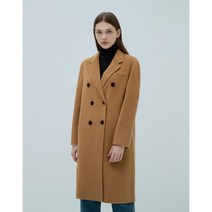 헤지스레이디스 [22FW] 카멜 단색 울 코트 HSCO2DC02CM