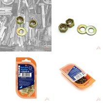 너트와셔 4MM 육각너트 육각나사, 1개