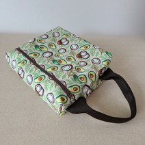 [바보사랑] 방수파우치가방만들기 여름가방만들기 손가방만들기, 상품선택:아보카도