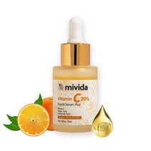 20% 비타민 C 페이스 세럼 | 히알루론산 페룰산 및 E 농축 어두운 반점 잔주름 주름을 위한 천연 인공 색소 없음 29.6ml(1온스) 5632228253, 30ml, 1개