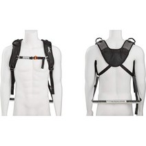 Piggyback Rider 피기백 라이더 스카우트 서 있는 어린이 유아용 캐리어 배낭 하이킹 여행, Scout (Black)