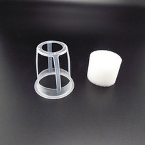 수경재배스펀지 20pcs 재배자 야채 보육 바구니 그물 메쉬 냄비 스폰지 흙 복제 칼라 정원 심기 컵, no25 컵과 스펀지