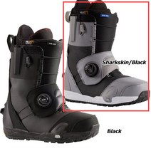 버튼 스텝 온 스노우 보드 부츠 남성 Mens ION Step On, Shark skin Black