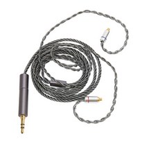 MMCX ~ 2.5mm 4.4mm 교체 용 이어폰 케이블 IE300 SE425 T100 W40 ES50 UM PRO30 AM new, 한개옵션0