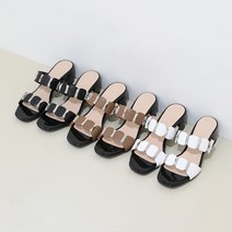 제이슈 수제화 천연소가죽 올나잇 뮬 슬리퍼 5cm