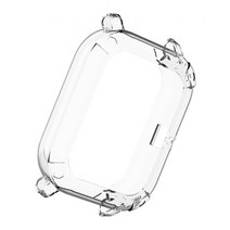 화면 보호기 선체 투명, 38.2 × 45.2mm, 실리콘, 화이트
