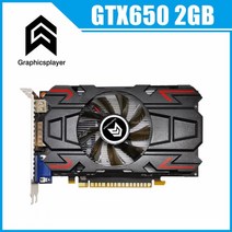 그래픽 카드 비디오 카드 gtx1660 super 6gb 192bit 6144mb ​​gtx1060 3gb 6gb 5gb 1050ti 4gb gtx650 750 placa de v, GTX 650 2GB