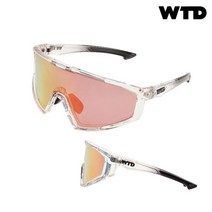 WTD 2020 NEW 클리프 CLIFF 스포츠글라스 자전거고글 선글라스, 라이트클리어/피치미러렌즈