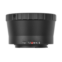 Olympus EP1/EP2 Micro 4/3 마운트 카메라 용 DMC-G1/T2-M4/GF1 DMC-GH1/3 메탈 렌즈 어댑터 링 T/T2, 한개옵션0