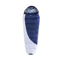캠프라이트 25 디그리 패런하이트 머미 슬리핑 백 침낭, 1개, Blue + White