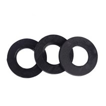 플라스틱 와셔 100Pcs M2 M2.5 M3 M4 M5 M6 M8 M10 나일론 플라스틱 플랫 와셔 평면 스페이서 절연 씰 가스, 01 Black_15 M10X20X1 100pcs