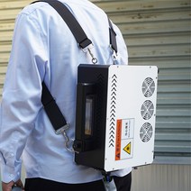 용접기 휴대용 펄스 레이저 청소 배낭, 1.100w - Machine price