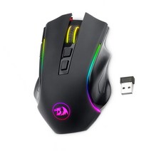 Redragon M602 Wireless Gaming Mouse RGB Backlit Rechargeable 7 Programmable Buttons 4000 DPI for