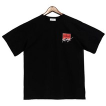 말 그림 돈나무 액자 Rhude 블랙 반팔 티셔츠 High Street Retro Horse California View 프린트 로고, 01 Picture 1_03 l