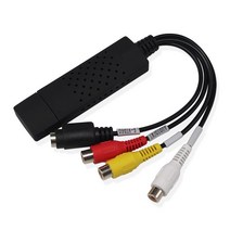 Easiercap USB 2.0 더 쉬운 모자 영상 텔레비젼 DVD VHS DVR 붙잡음 접합기 지원 Win10