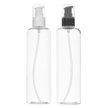 허브스프레이 헤어 스프레이용기 검정 흰색캡 20~500ml, 300ml, 투명용기 검정캡, 1개