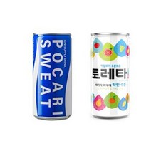포카리스웨트245ml 30캔 + 토레타 240ml30캔, 245ml, 1세트