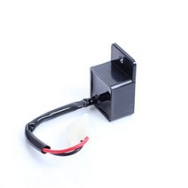 12V Motorcycle LED Turn Signal Flash Rate Relay For Yamaha YZF R1 R6 FZ1 FZ6 MT-07 MT-09 Kawasaki Vu, 1, Black