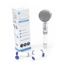 Bodymiso 바디미소 필터샤워기+필터 4개입- 360도 회전헤드 - 물멈춤 버튼 3가지분사모드, 1세트