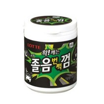 롯데제과 졸음 번쩍껌 87g 4개, 상세내용참조