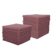 방음벽 설치 계란판 방음재 원룸 방음 실내 셀프방음 48pcs, 자주색, 48개