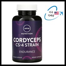 동충하초 추출물 코디세핀 아데노신 60정 2개월분 비건 MRM Nutrition, 1개