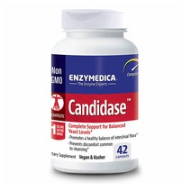 엔자이메디카 칸디다제 셀룰라아제 프로테아제 칸디다아제 효모 yeast 42캡슐 x 1통