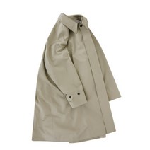 [벨리프] [Easy line] Gaberdine Twill Balmacaan Coat (