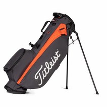 타이틀리스트 21/22 Players4 스탠드 캐디백 TB21SX4, GREY / ORANGE