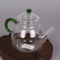 컬러 손잡이 유리다관 200ml (HS-135G)