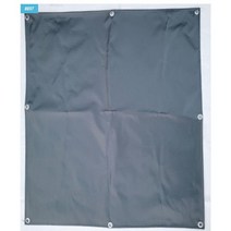 PVC 타포린 쫄탑 방수천막 각종덮개 주문제작 기본 1200x1200, 쥐색