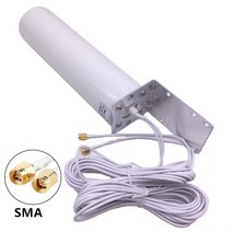 JX SMA 안테나 3G 4G LTE 698-960/1710-2700MHZ 12dBi 더블 5m 케이블 안테나 Huawei B593 E5186 HUAWEI B315/593S/B