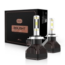 [튜닝인증부품] 바이오라이트 4면 합법 LED 전조등 H7 (1 Set), H7_A type