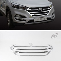 KHJ817679SNW 올뉴 투싼 라디에이터 그릴 몰딩 크롬 전면 커버, 상세페이지 참조