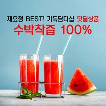 [담다] 무료배송! 리얼착즙100% 수박주스 (땡모반) 1kg x 10팩 (10kg), 10개
